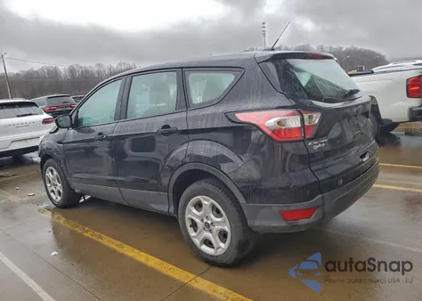 2017 Ford Escape S z USA, uszkodzony, nr VIN 1FMCU0F72HUE90625